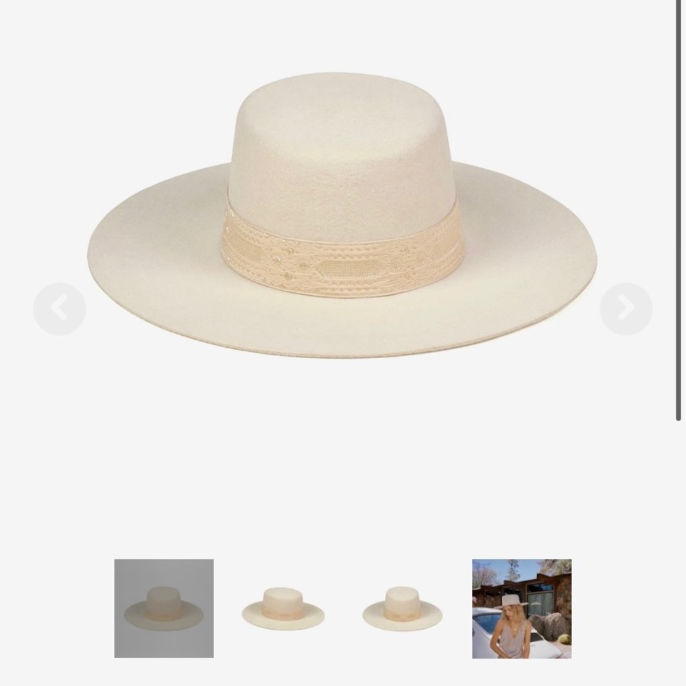 Lack of Color - The Sierra - Ivory/Gold - M (57CM)